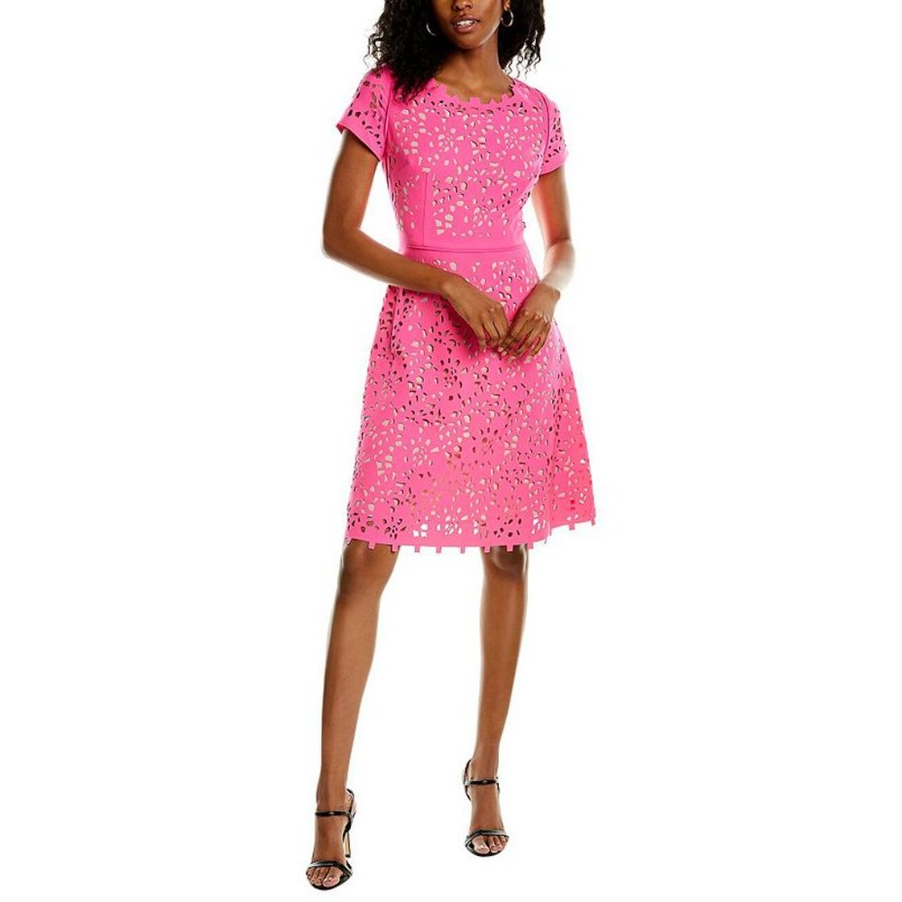 FOCUS By Shani Hot-Pink, Cut Out Dress, Size 2, With Tag